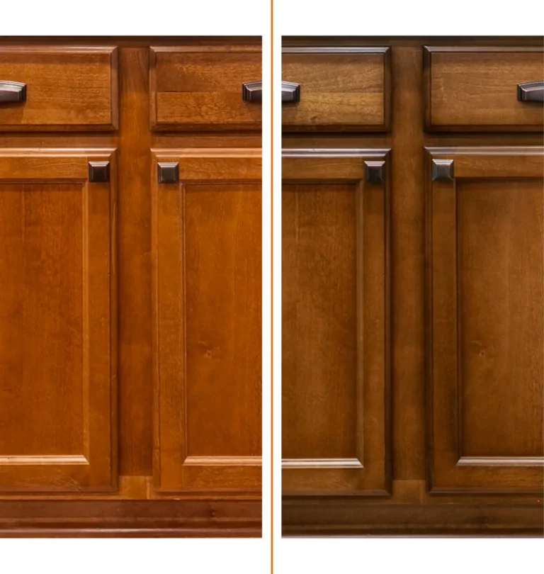 How To Refinish Kitchen Cabinets With Stain