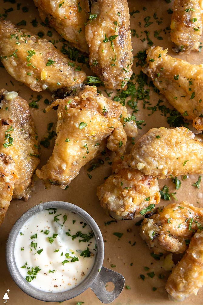 How To Cook Garlic Parmesan Wings