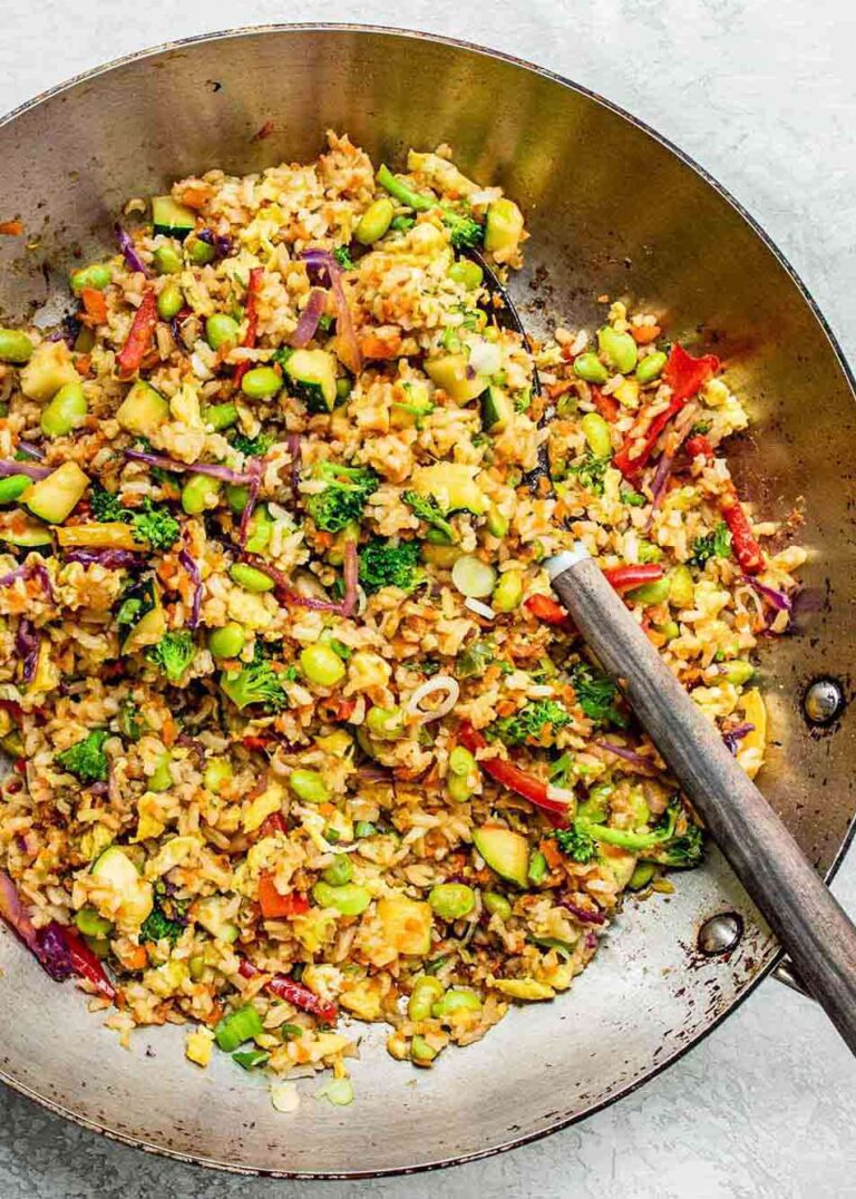 How To Cook Vegetable Fried Rice